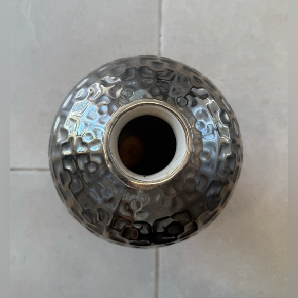 Jonathan Adler Silver Mirrored Vase - Picture 5 of 7